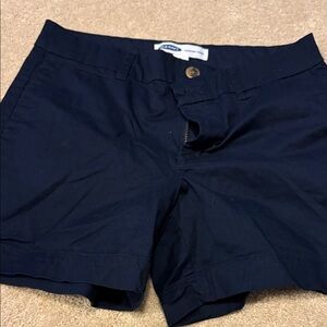 Old Navy Navy Blue Women's Chino Shorts